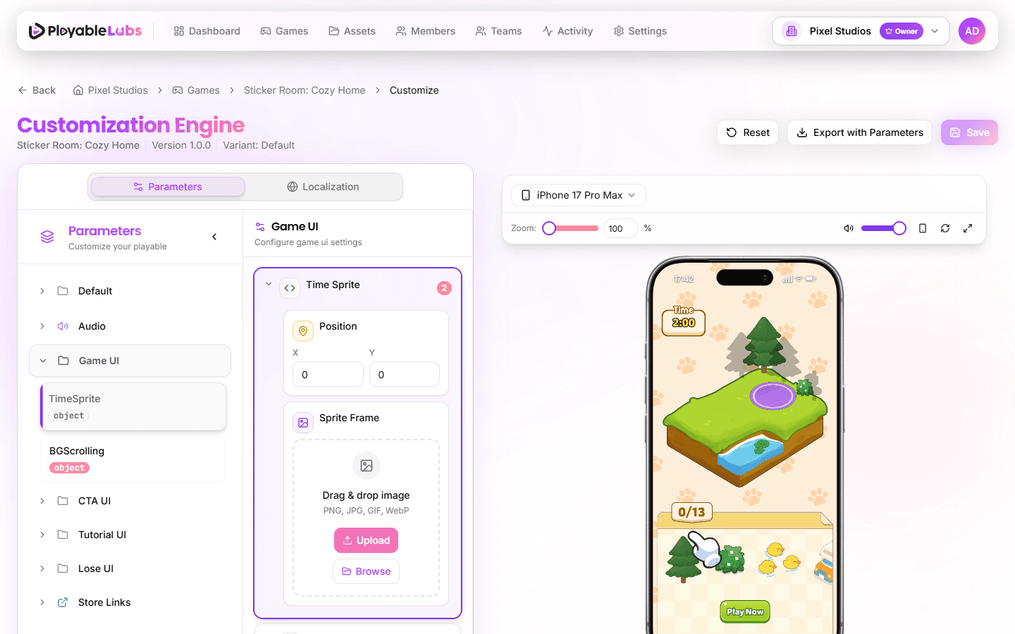 Parameter Editor Overview